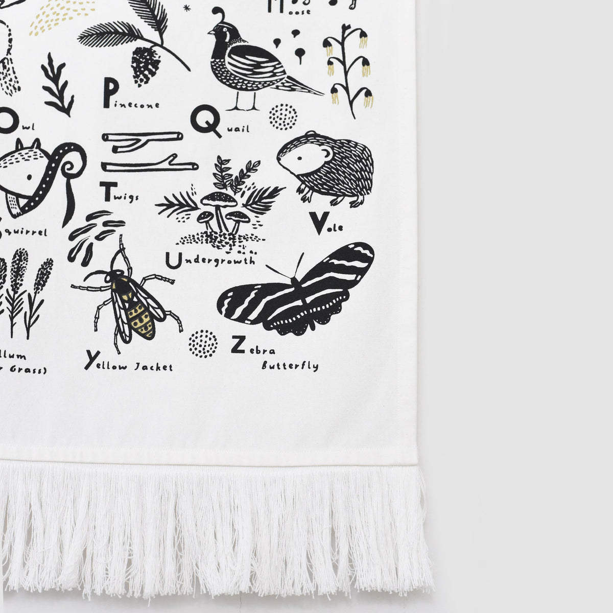 Woodland Alphabet Tapestry - The Baby Penguin