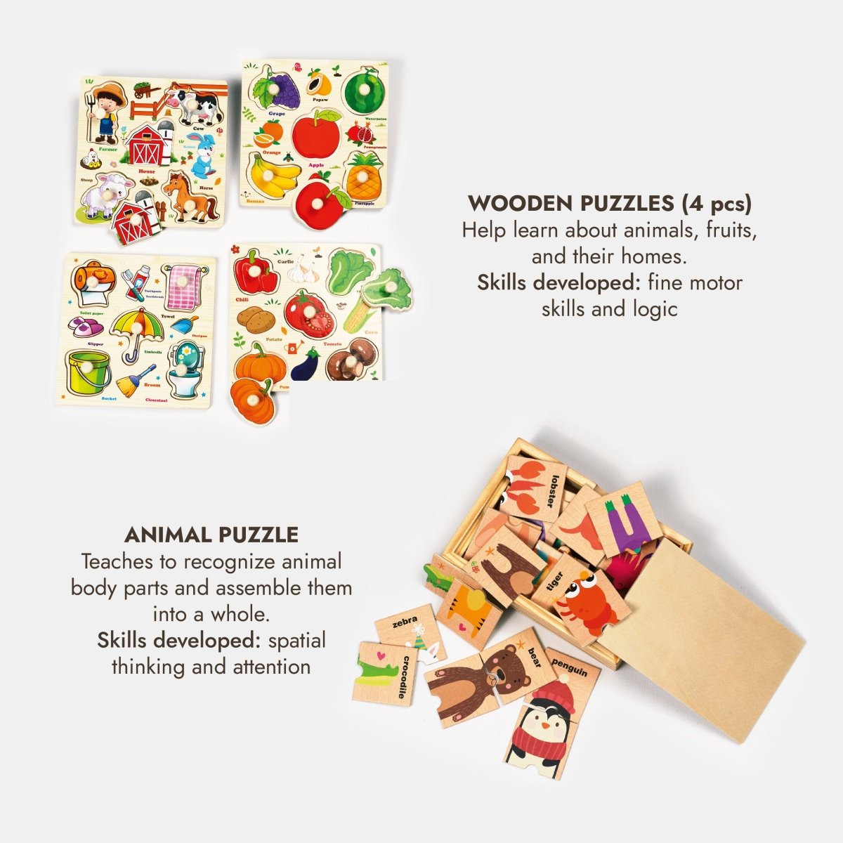 WunderBox 1-3 years old - developmental boxing for toddlers - The Baby Penguin