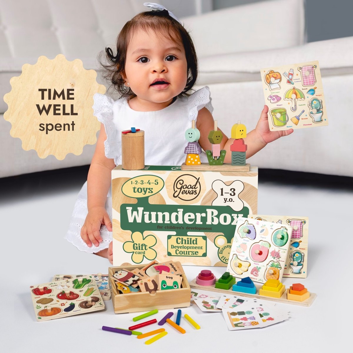 WunderBox 1-3 years old - developmental boxing for toddlers - The Baby Penguin