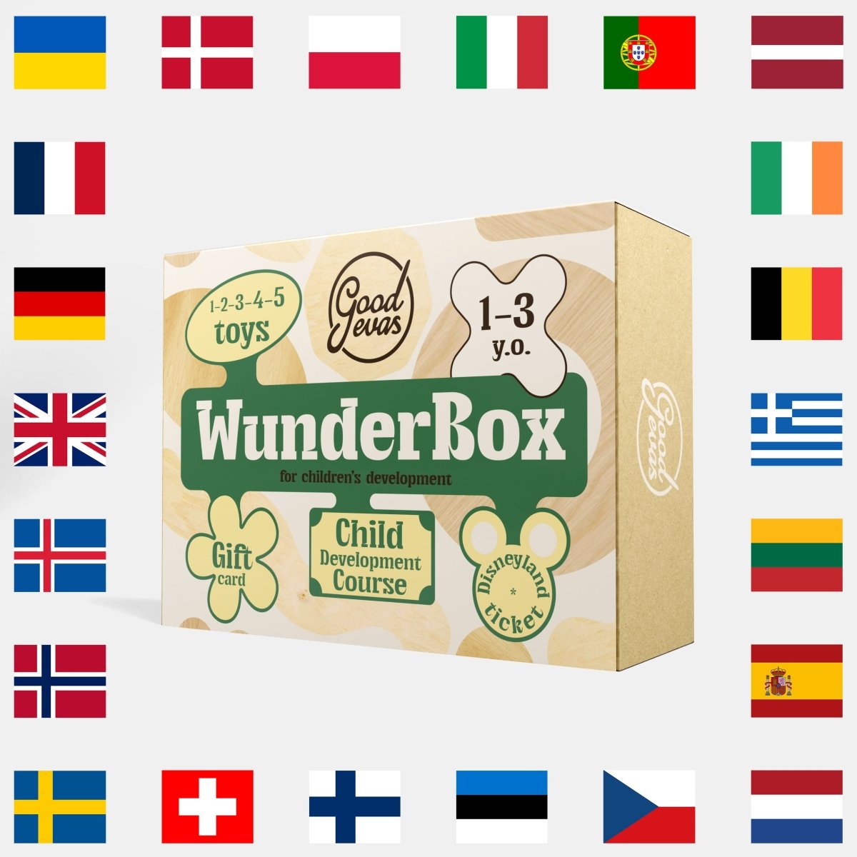 WunderBox 1-3 years old - developmental boxing for toddlers - The Baby Penguin
