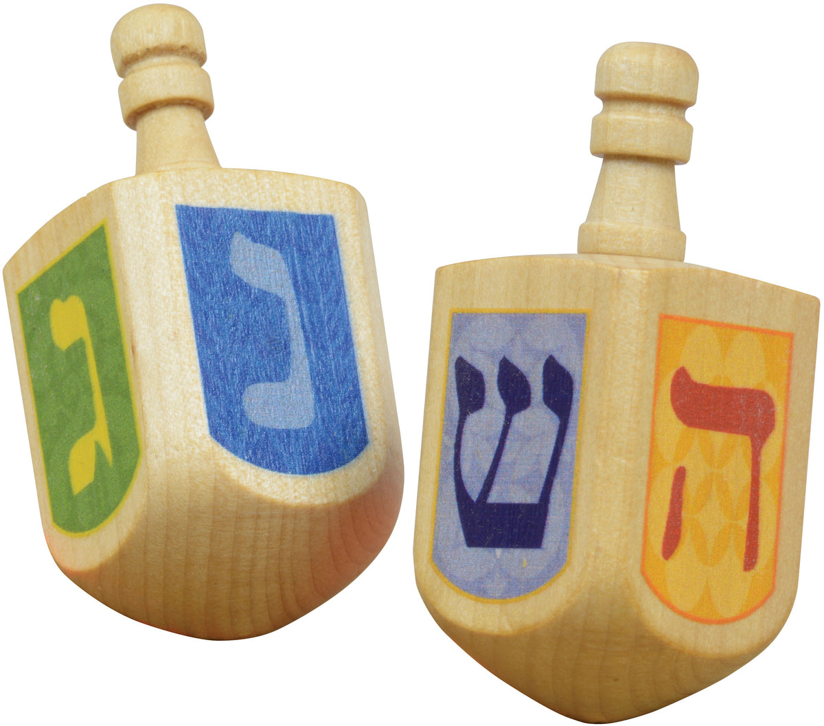 Maple Landmark two-pack of hardwood dreidels