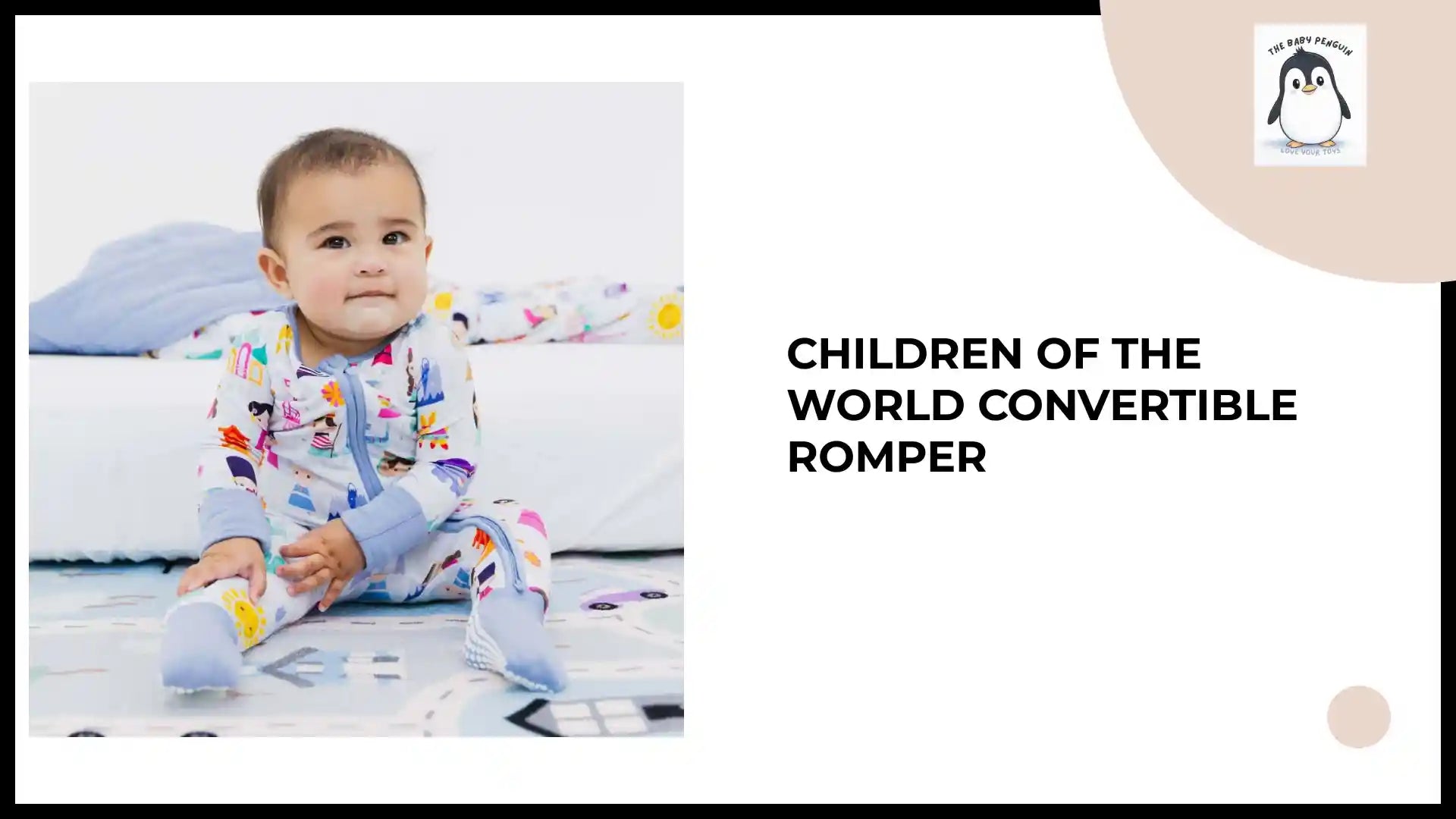 Children of the World Convertible Romper by@Outfy