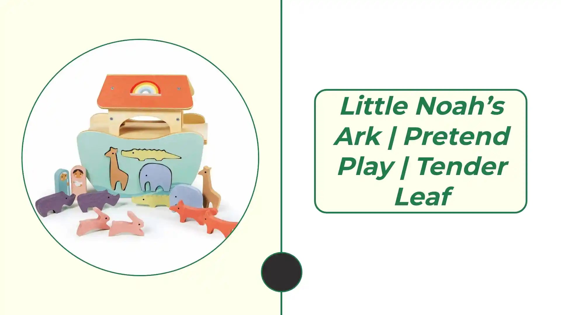 Little Noah’s Ark | Pretend Play | Tender Leaf by@Outfy