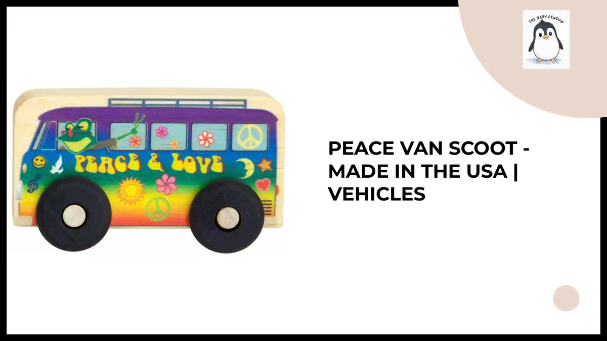 Peace Van Scoot - Made in the USA | Vehicles by@Outfy
