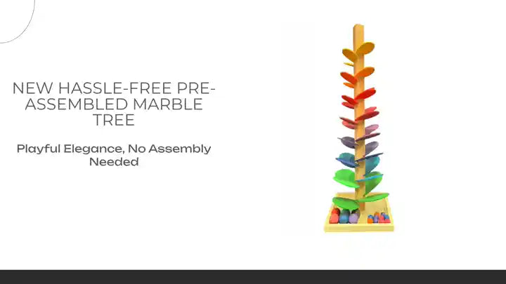 New Hassle-Free Pre-Assembled Marble Tree by@Outfy