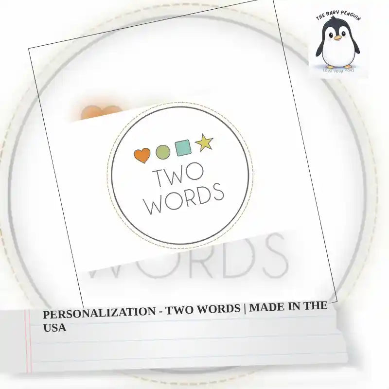 Video of Bannor Toys Two-Word Personalization Add-On