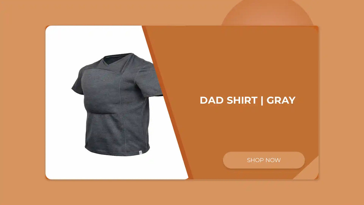 Dad Shirt | Gray by@Outfy