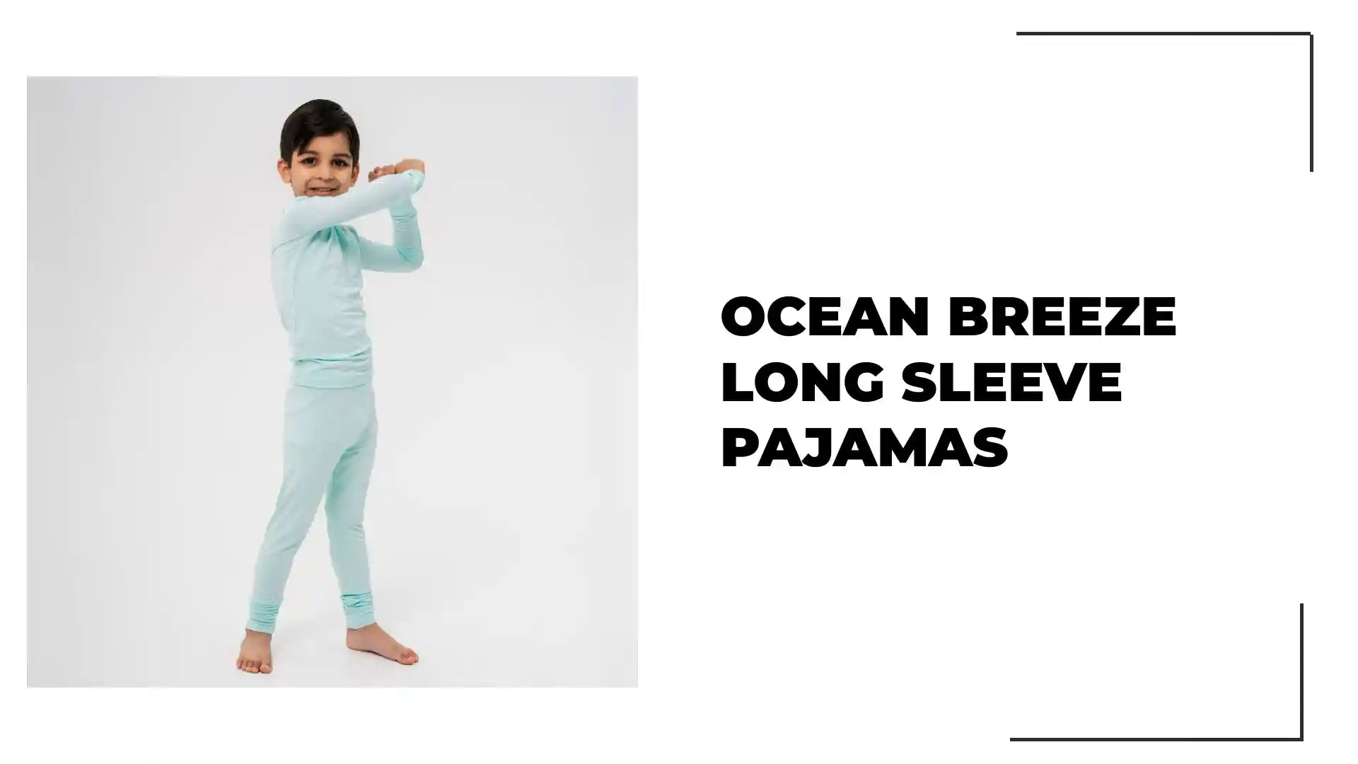 Ocean Breeze Long Sleeve Pajamas by@Outfy