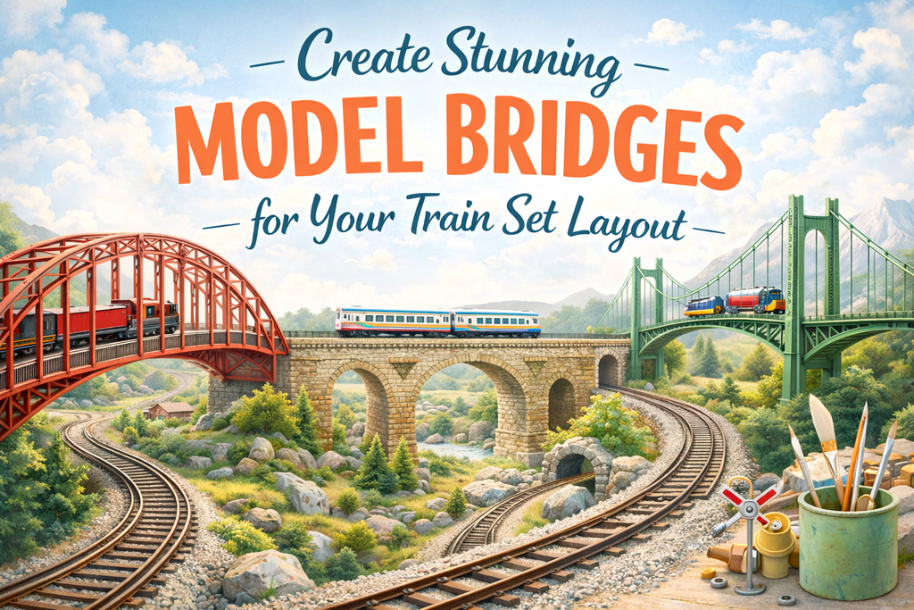 Create Stunning Model Bridges for Your Train Set Layout