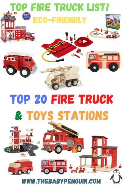 Top 20 Fire Truck Toys, Stations, and Playsets | Complete Guide - The Baby Penguin