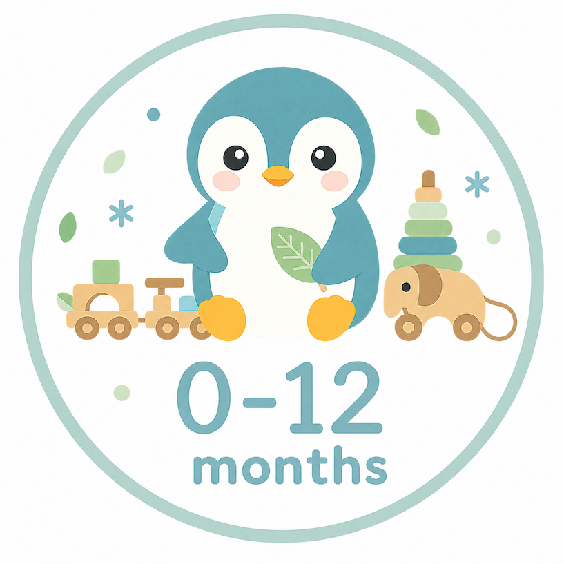 0 TO 12 MONTHS The Baby Penguin
