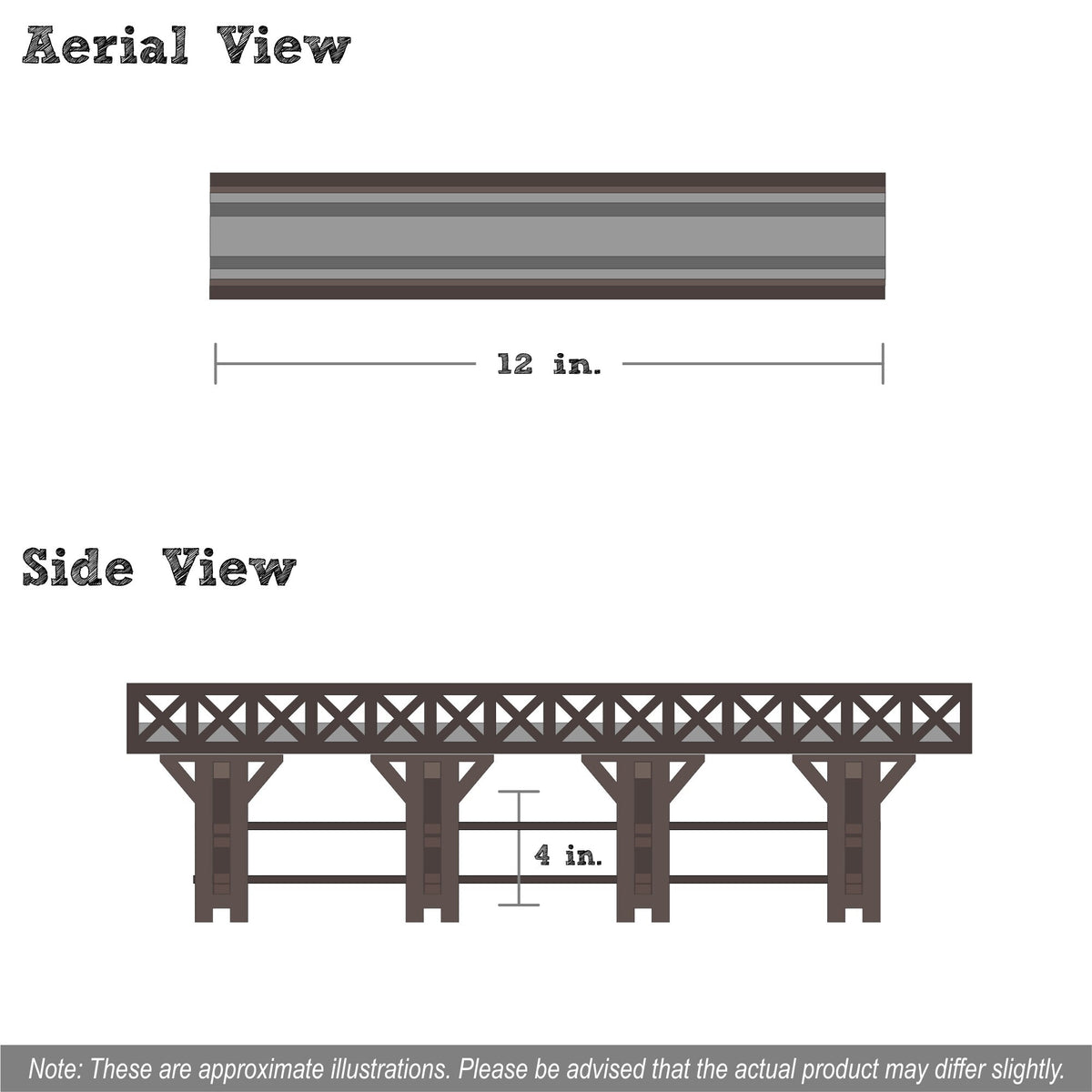Dale Creek Crossing Train Bridge | Wooden Train Trestle | USA - The Baby Penguin