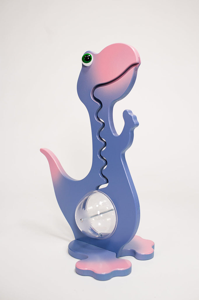 23" Purple & Pink Dinosaur Coin Bank by Big Belly Bank - The Baby Penguin