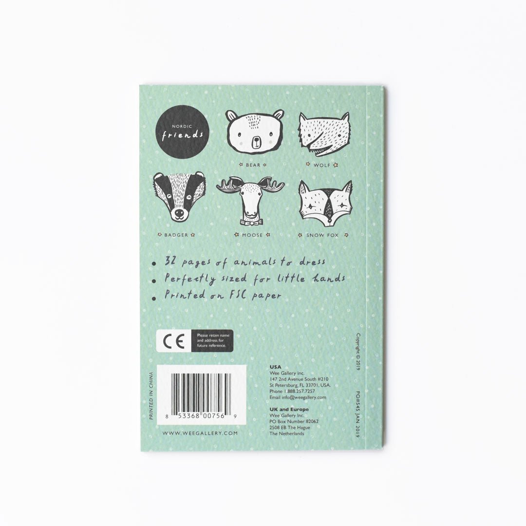 32 Ways to Dress Nordic Animals - Activity Book - The Baby Penguin