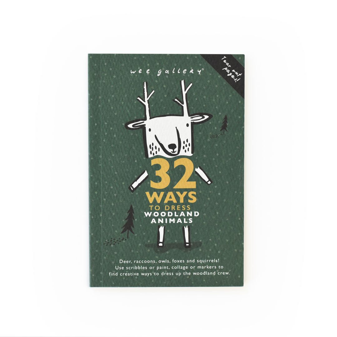 32 Ways to Dress Woodland Animals - Activity Book - The Baby Penguin