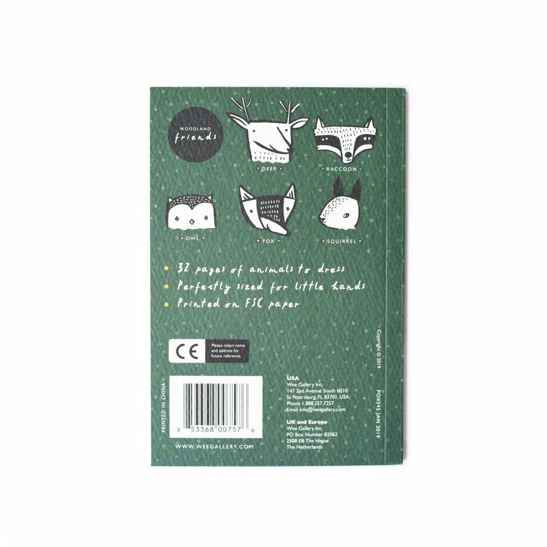 32 Ways to Dress Woodland Animals - Activity Book - The Baby Penguin