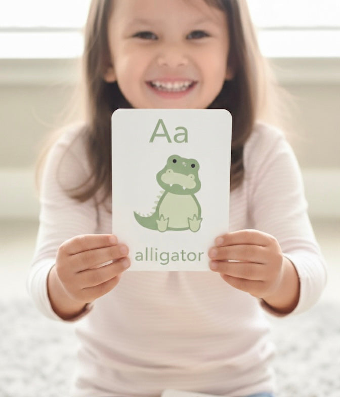 Animal Alphabet Flashcards – A to Z Learning Cards for Toddlers and Preschoolers - The Baby Penguin