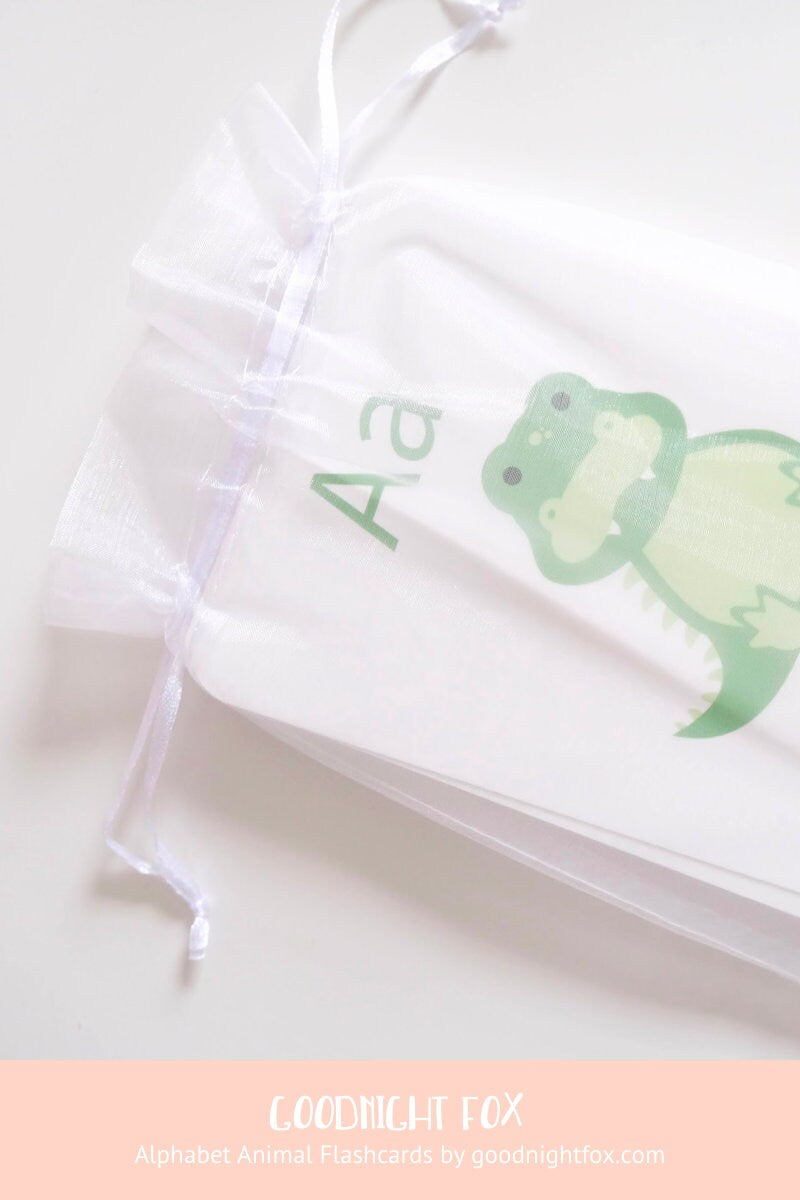 Animal Alphabet Flashcards – A to Z Learning Cards for Toddlers and Preschoolers - The Baby Penguin