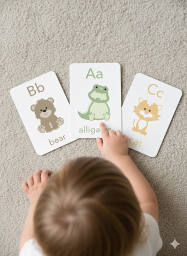 Animal Alphabet Flashcards – A to Z Learning Cards for Toddlers and Preschoolers - The Baby Penguin