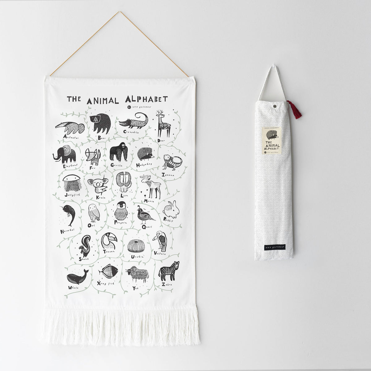 Animal Alphabet Tapestry - The Baby Penguin