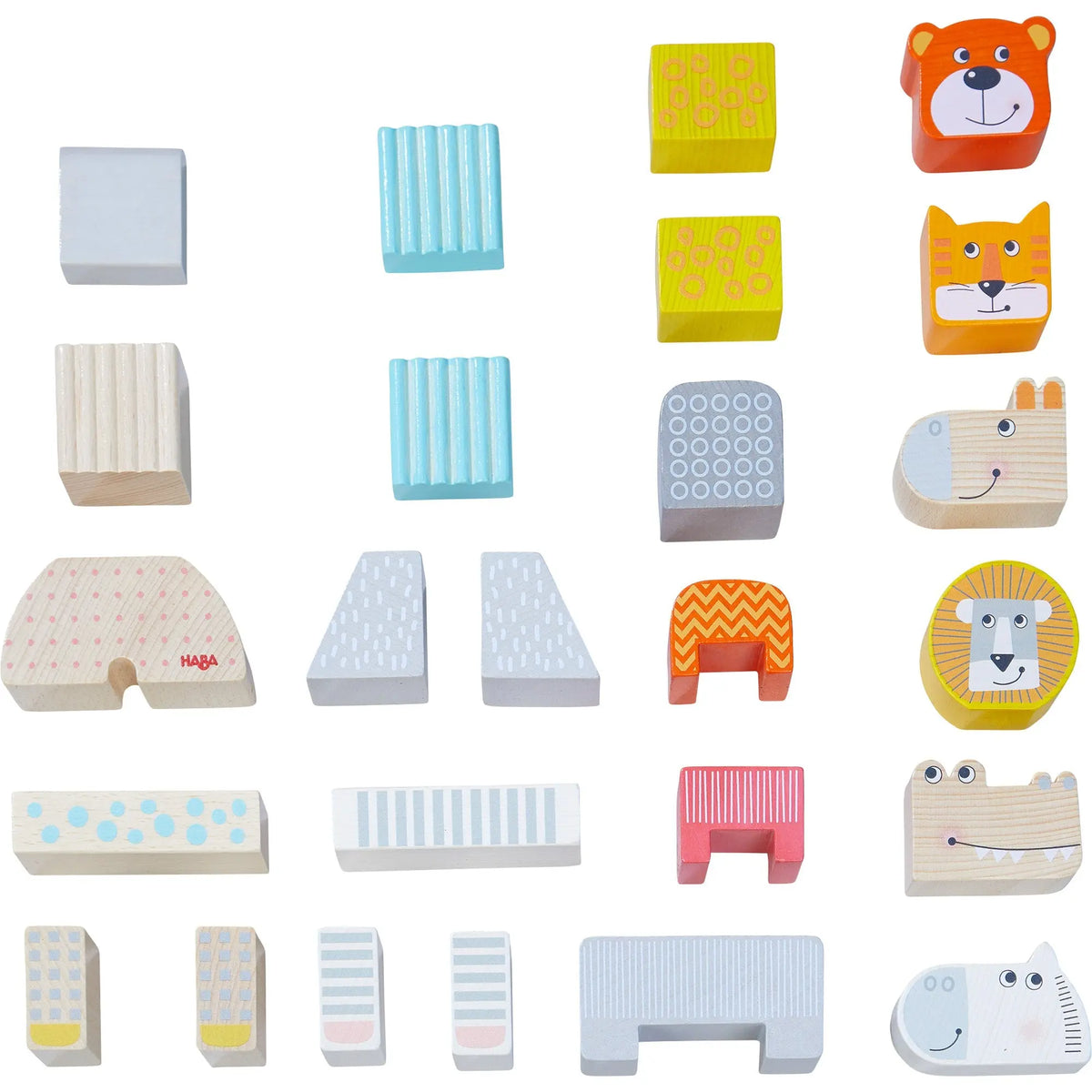  Animal Parade Blocks HABA USA Stacking & Sorting