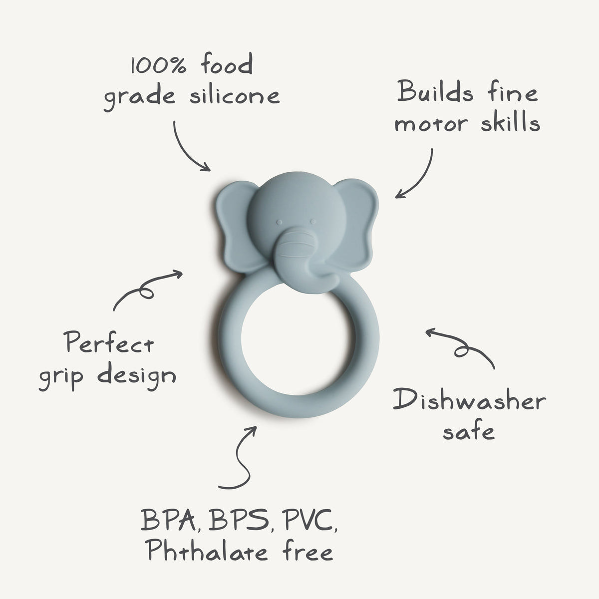 Animal Ring Teethers - The Baby Penguin