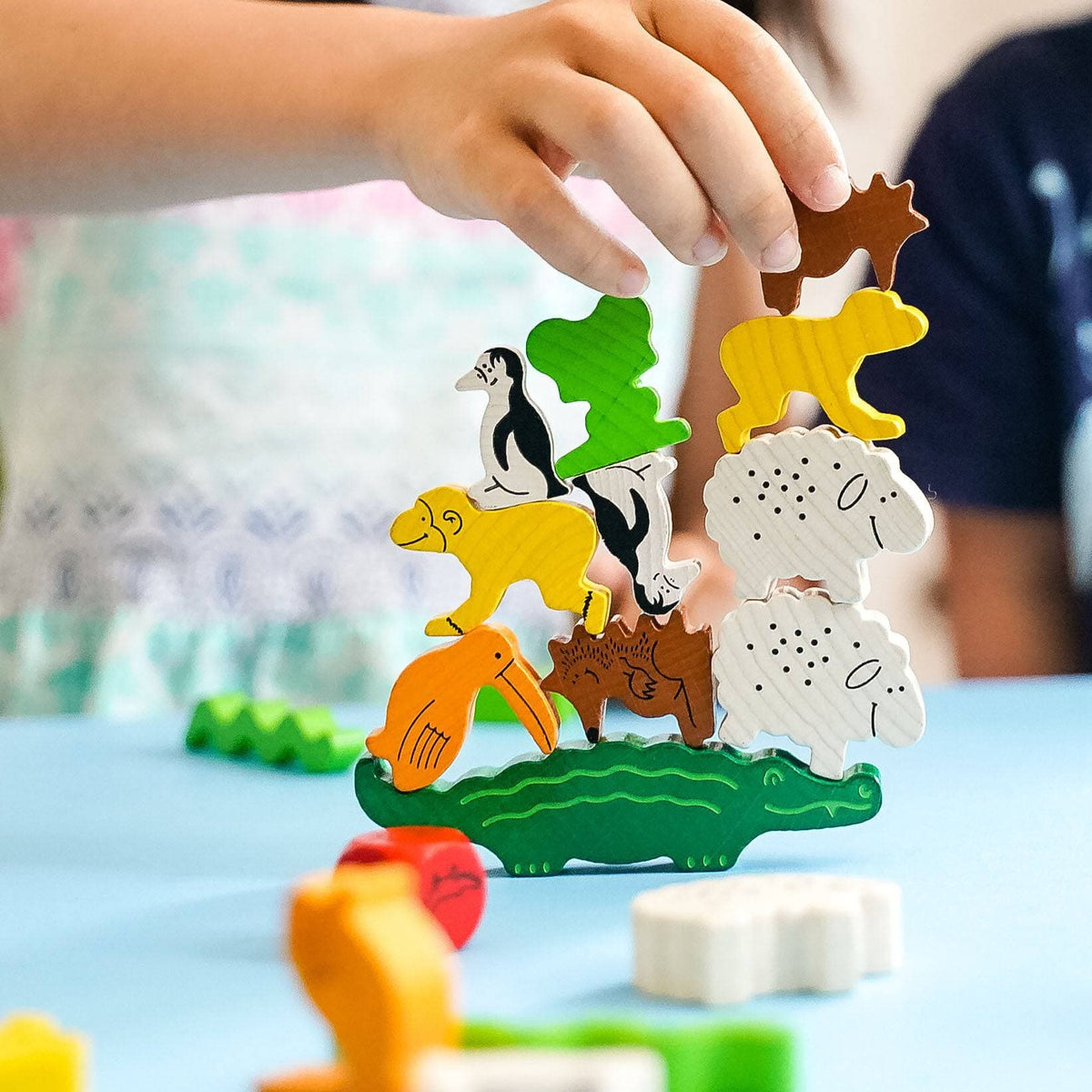 Animal Upon Animal Game - Compact Version - The Baby Penguin