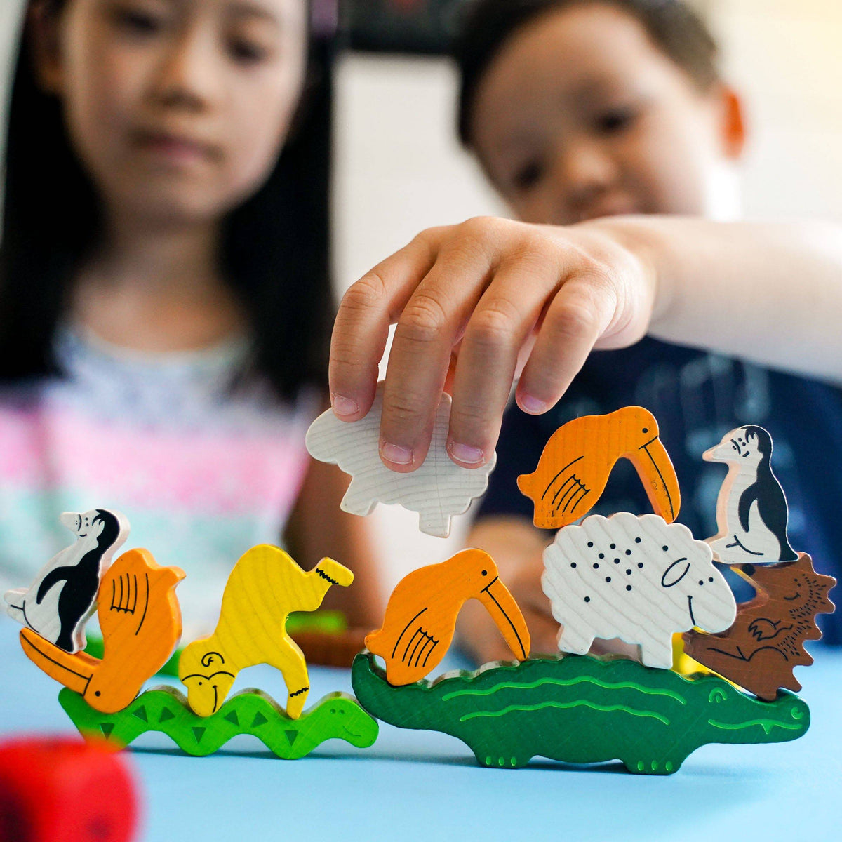 Animal Upon Animal Game - Compact Version - The Baby Penguin