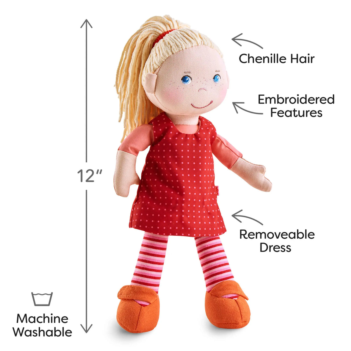 Annelie - 12" Soft Doll | Soft Dolls | The Baby Penguin