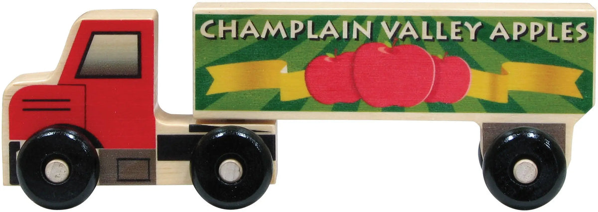 Apples Semi Truck
