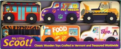 Around Town Scoot Set (Box Set 2) - Made in USA | Cars Maple Landmark