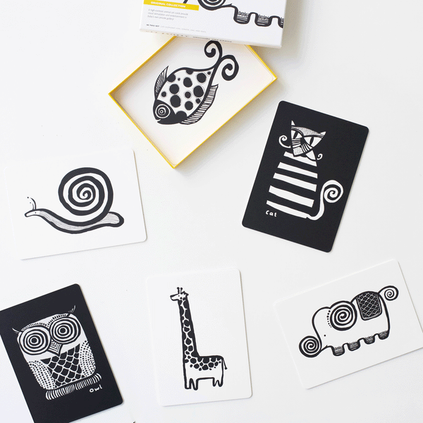 Art Cards for Baby - Original Collection - The Baby Penguin