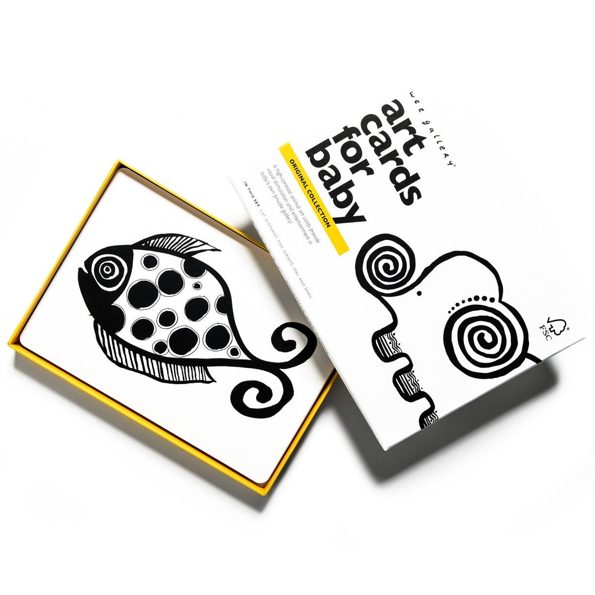 Art Cards for Baby - Original Collection - The Baby Penguin