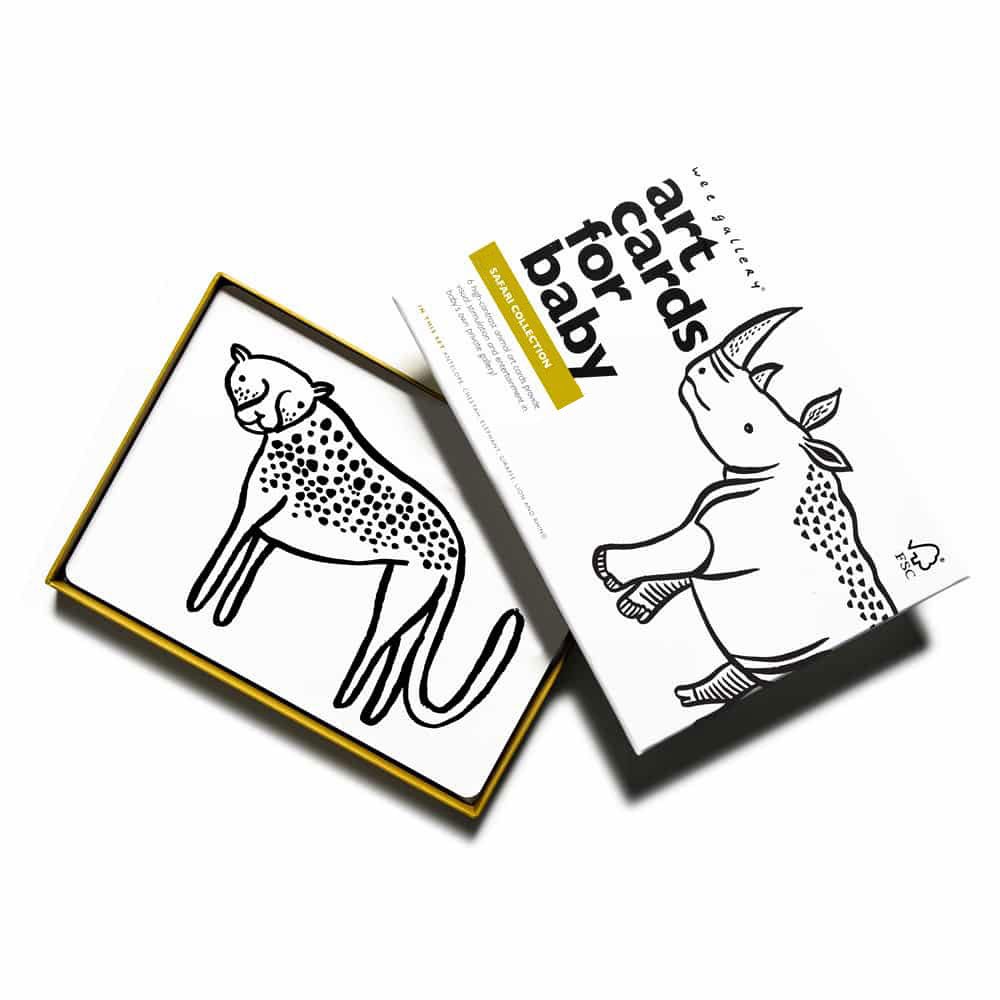 Art Cards for Baby - Safari Collection - The Baby Penguin