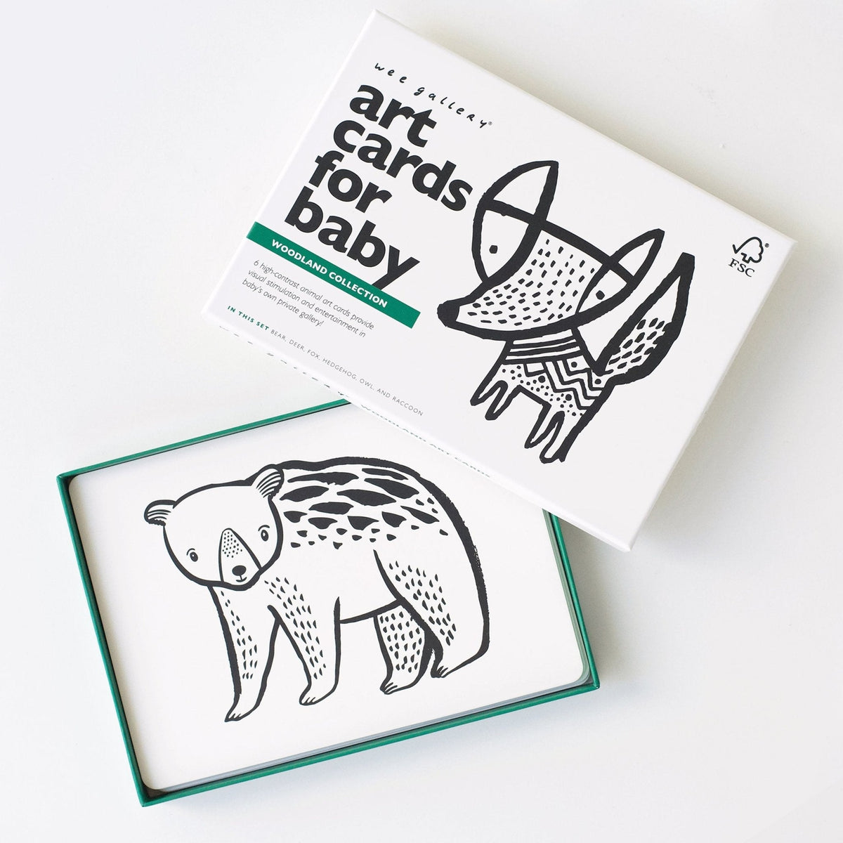 Art Cards for Baby - Woodland Collection - The Baby Penguin