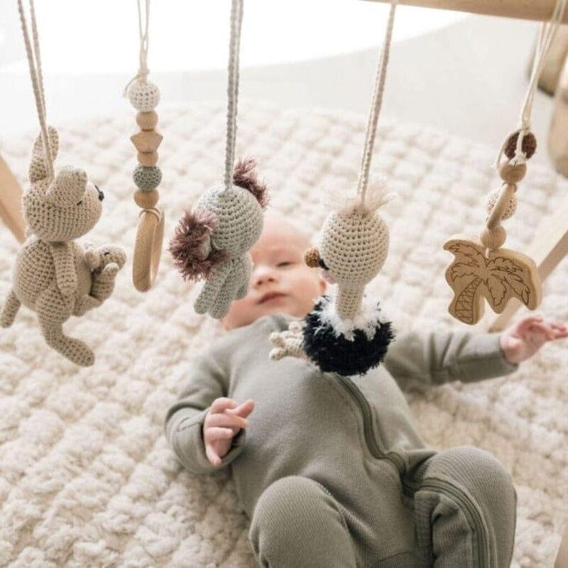 Baby Activity Gym & Crochet Toys - The Baby Penguin