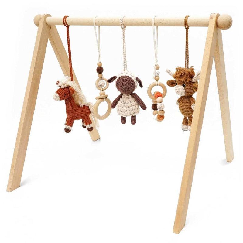 Baby Activity Gym & Crochet Toys - The Baby Penguin