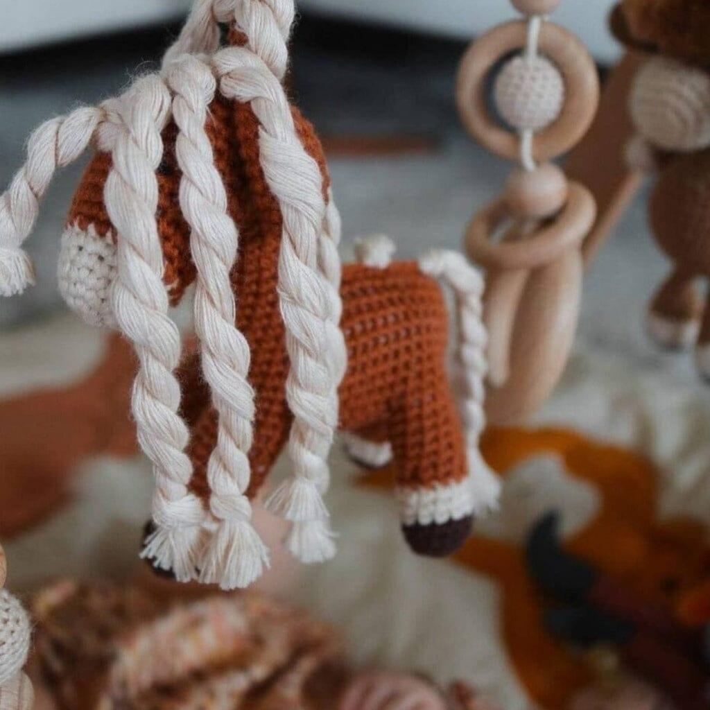Baby Activity Gym & Crochet Toys - The Baby Penguin