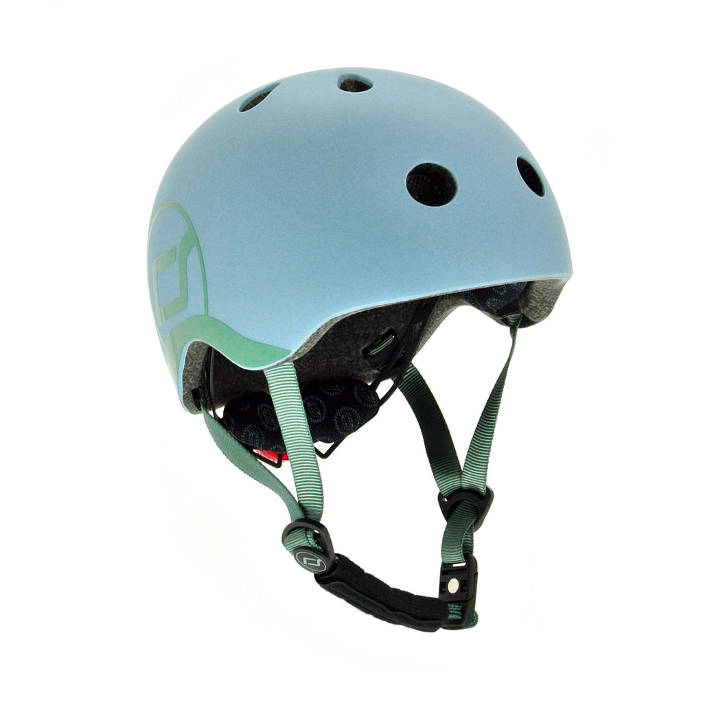 Baby Helmet in Steel – XXS Size for 1-3 Year Old - The Baby Penguin