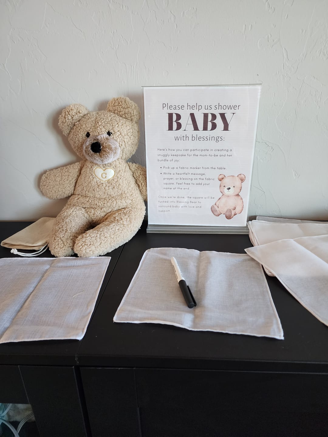 Baby Shower Sign - The Baby Penguin