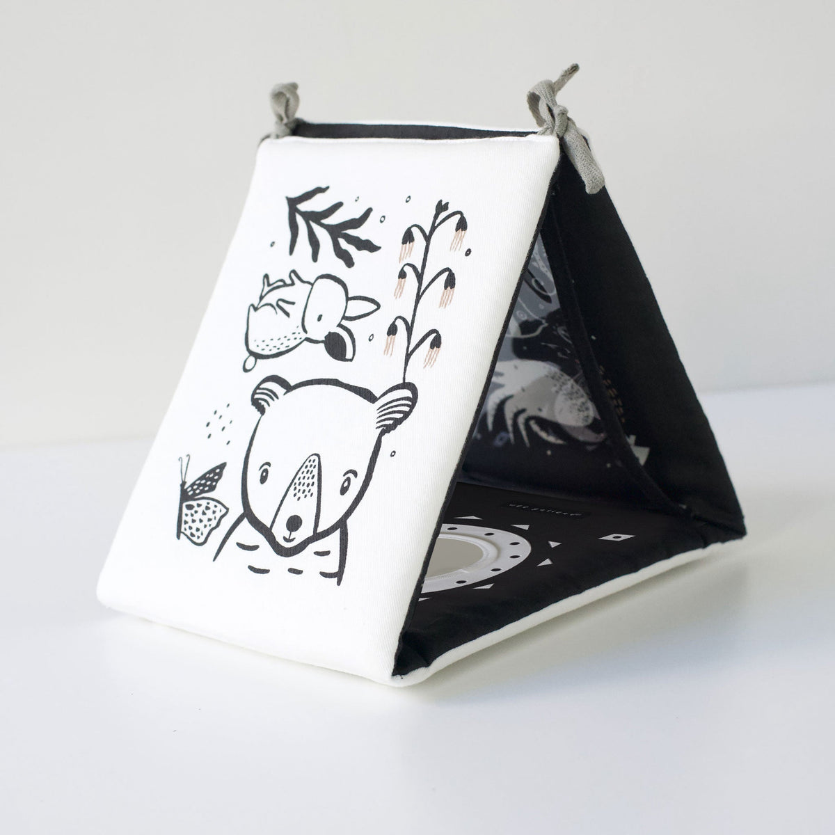 Baby Tummy Time Gallery with Mirror - The Baby Penguin