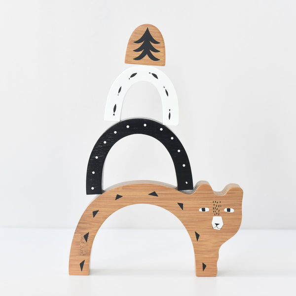 Bamboo Nesting Bear - The Baby Penguin