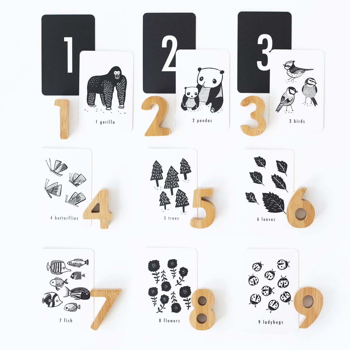 Bamboo Numbers - The Baby Penguin