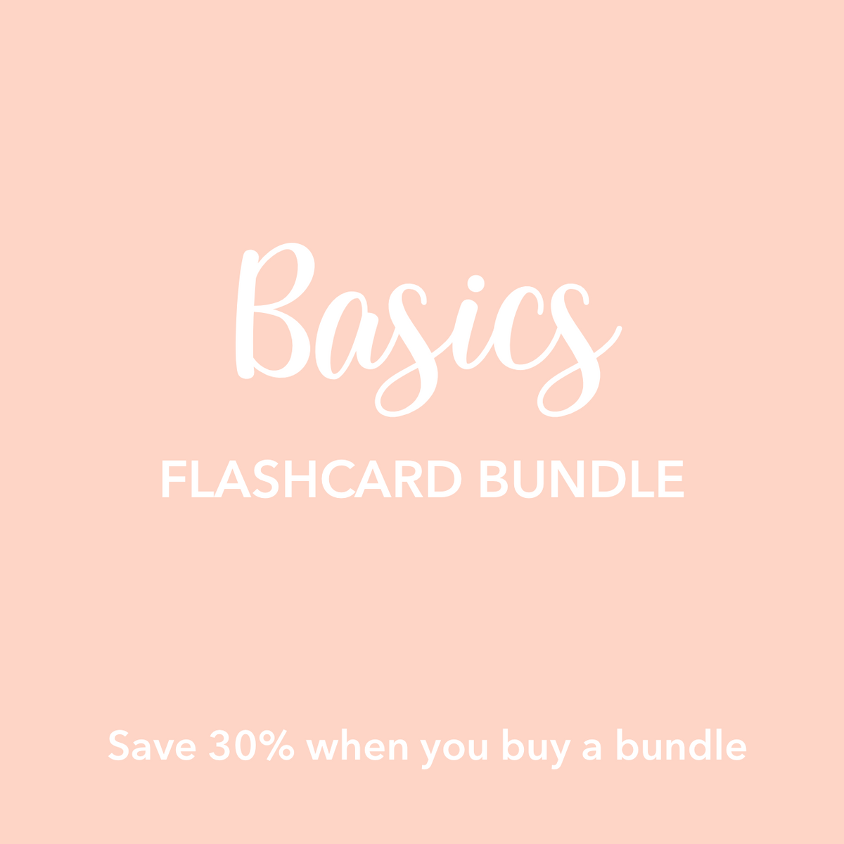 Basics Flashcards Bundle - The Baby Penguin