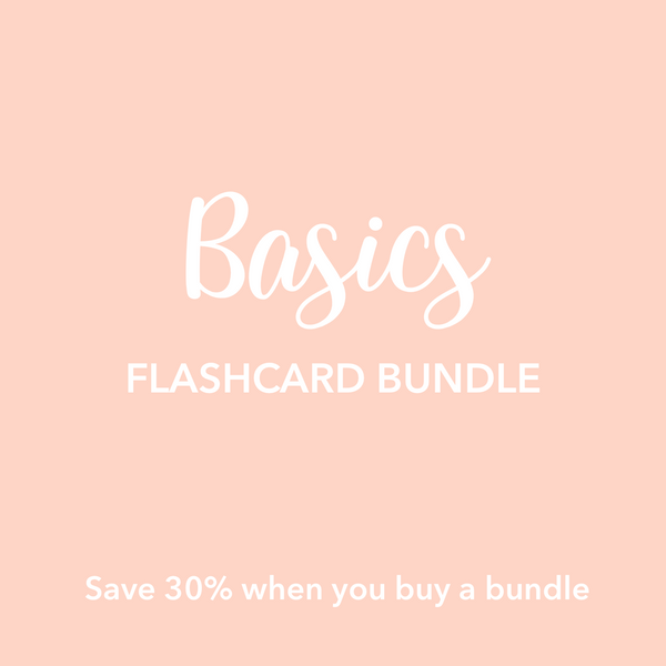 Basics Flashcards Bundle - The Baby Penguin