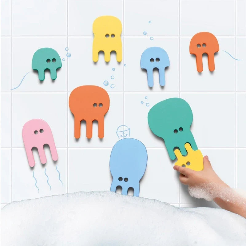 Bath Puzzle Jellyfish – Soft, Floating EVA Foam Bath Toy - The Baby Penguin