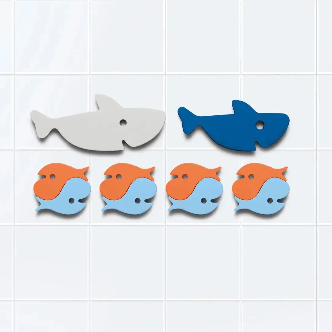 Bath Puzzle Shark – Floating 3D Bath Toy Set |  | The Baby Penguin