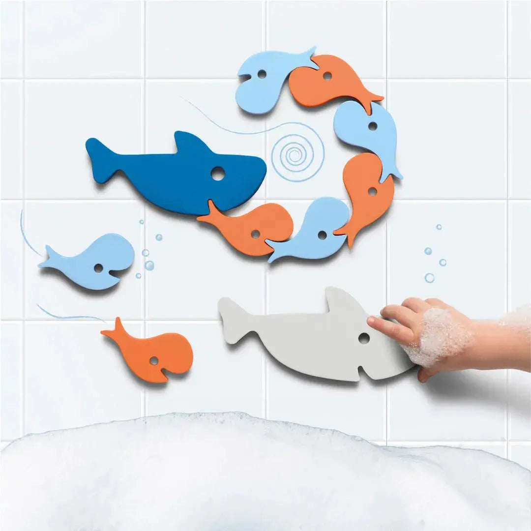 Bath Puzzle Shark – Floating 3D Bath Toy Set |  | The Baby Penguin
