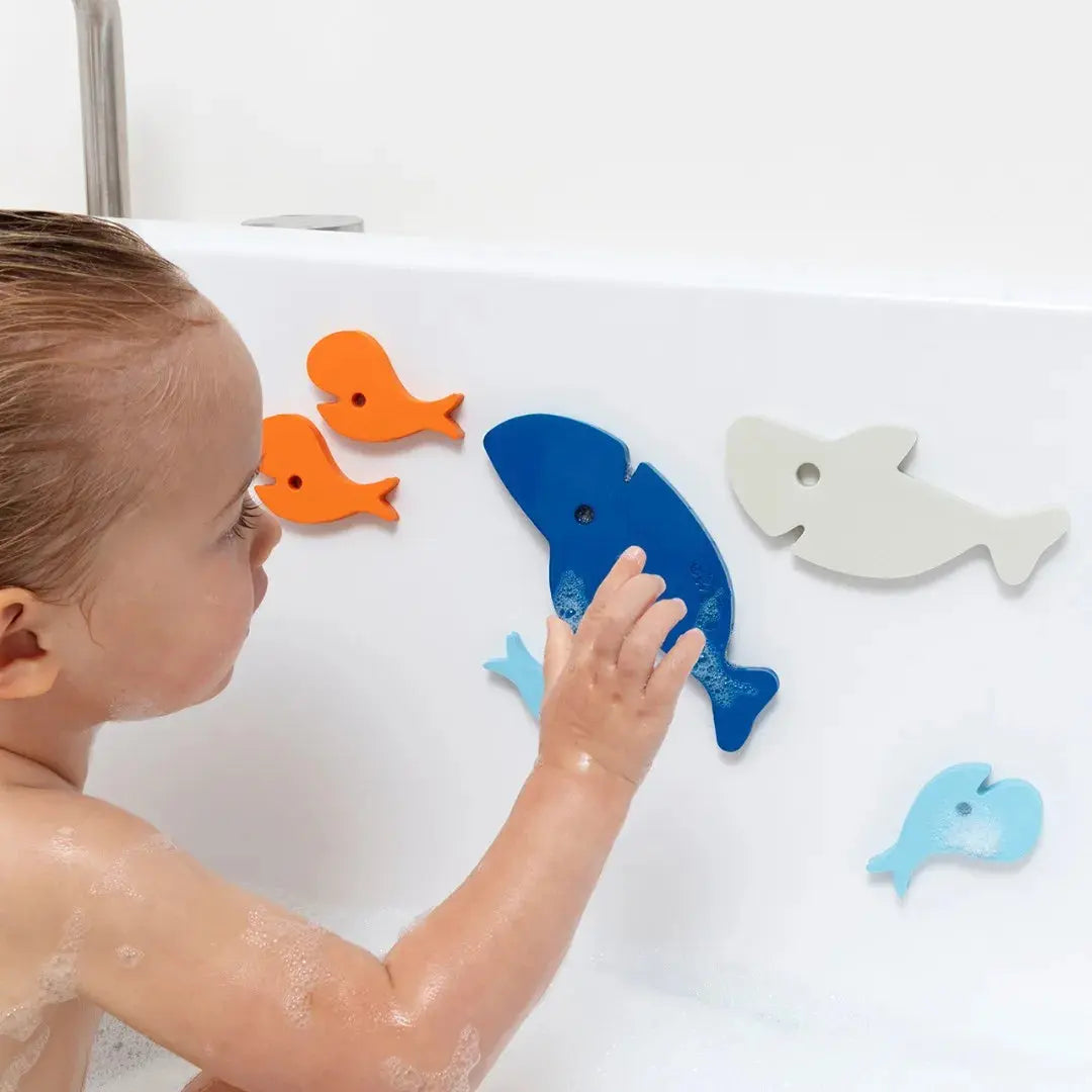 Bath Puzzle Shark – Floating 3D Bath Toy Set |  | The Baby Penguin