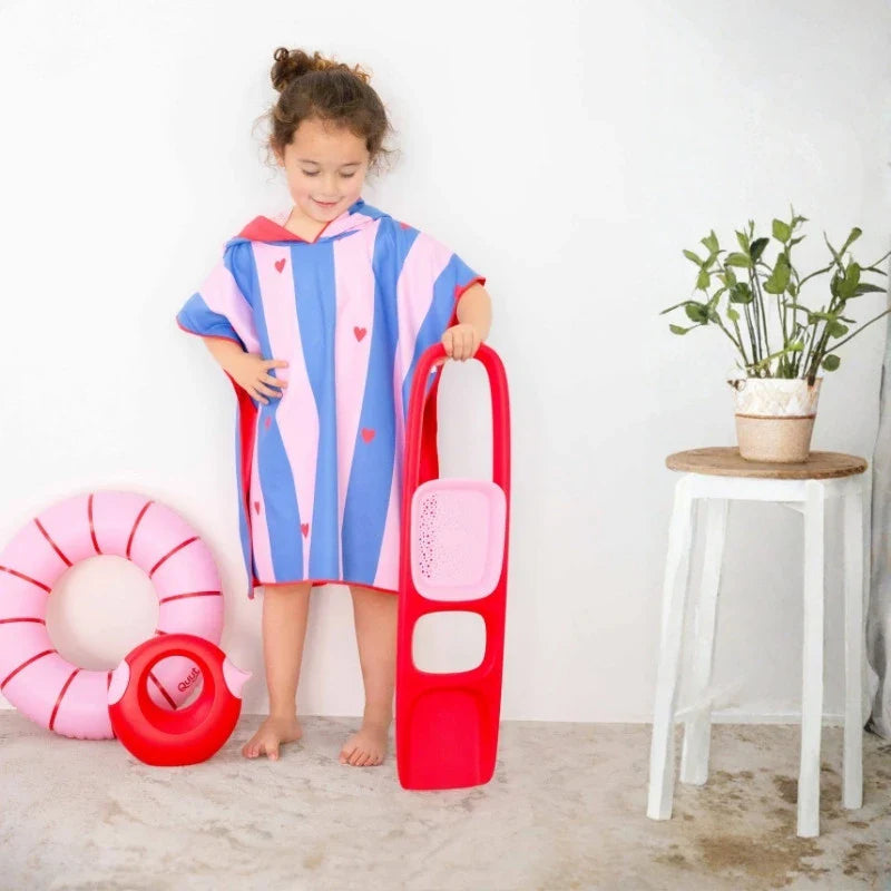 Beach Poncho – Quick-Drying Microfiber Kids Towel - The Baby Penguin